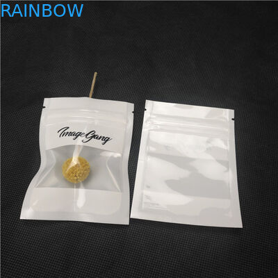 Bao bì đồ trang sức túi nhựa tùy chỉnh với cửa sổ rõ ràng