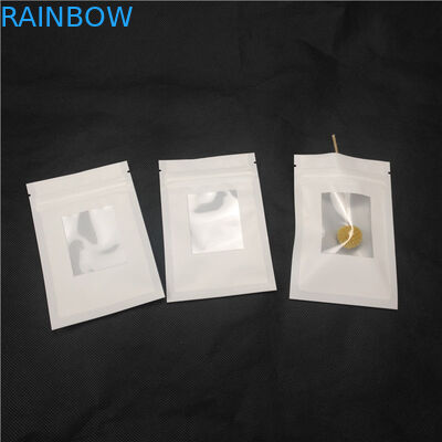 Bao bì đồ trang sức túi nhựa tùy chỉnh với cửa sổ rõ ràng