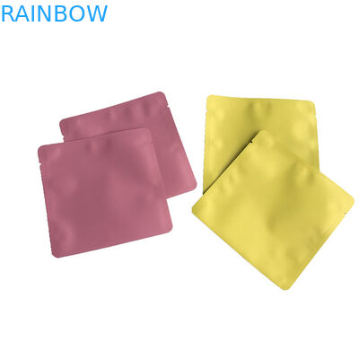 Nhựa ba mặt niêm phong túi túi phẳng tấm mặt nạ túi cho dầu