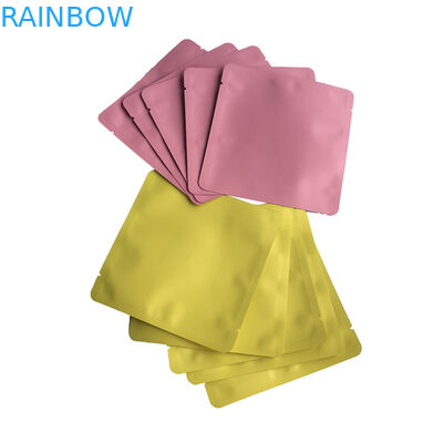 Nhựa ba mặt niêm phong túi túi phẳng tấm mặt nạ túi cho dầu