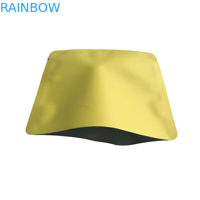 Logo tùy chỉnh Food Grade Clear Front Zipper 3 Side Seal Bag For Face Mask