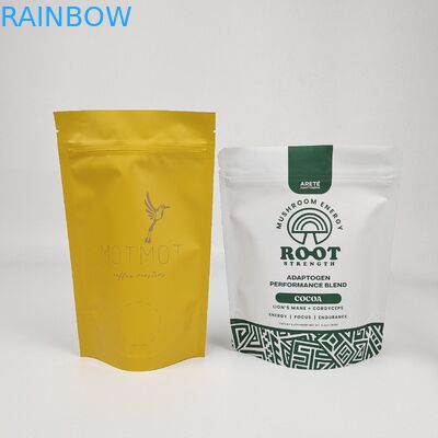 Nhà máy trực tiếp in Mylar chống ẩm Zip khóa túi đồ ăn nhẹ đóng gói túi đứng lên túi cho thực phẩm đồ ăn nhẹ đóng gói