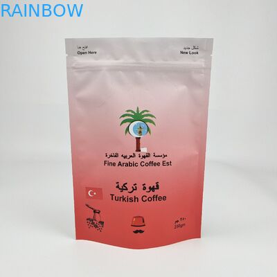 In kỹ thuật số Nhựa nhôm tùy chỉnh có thể đứng lên chống mùi Zipper Mylar Bao bì túi túi để lưu trữ thực phẩm