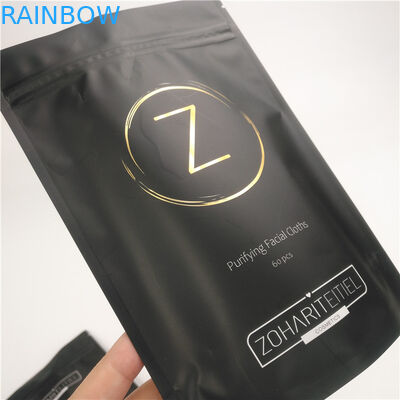 In bao bì pouch giấy cho đứng lên túi quét cơ thể với zipper