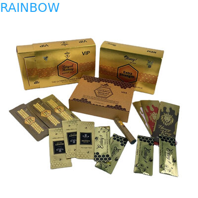 Nhà máy bán trực tiếp túi mật ong và hộp với Spot UV Custom Logo in