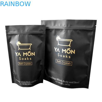 Vỏ giấy bạc cho túi quét cơ thể đứng lên với Zipper