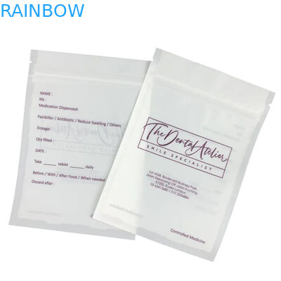 Tùy chỉnh độ dày túi nhựa vỏ với niêm phong nhiệt để niêm phong tay cầm