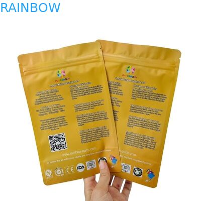 Bao bì túi đồ ăn nhẹ tùy chỉnh cho bánh quy với vết rách và các tính năng