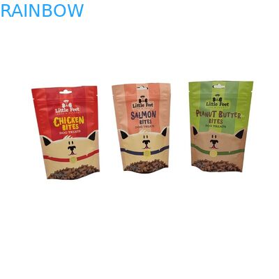 Các túi đồ ăn nhẹ dưới phẳng được in tùy chỉnh với bề mặt mờ cho túi đóng gói thực phẩm