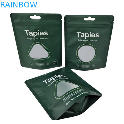 Nhà máy cung cấp tái sử dụng kín Mylar Nipple Patch Bao bì túi tùy chỉnh in mùi chống mùi túi với logo