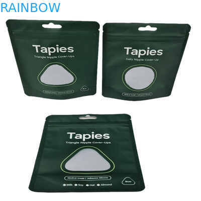 Nhà máy cung cấp tái sử dụng kín Mylar Nipple Patch Bao bì túi tùy chỉnh in mùi chống mùi túi với logo