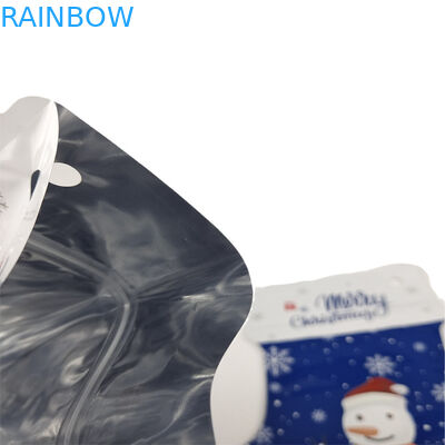 bán nóng tùy chỉnh Die cắt hình dạng Soft Touch Mylar túi nhôm nhựa nhựa Gummie kẹo đóng gói