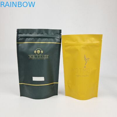 50g 100g 250g 500g Nhựa tùy chỉnh chống mùi Stand Up Bag Zip Lock Bao bì túi để đóng gói thực phẩm