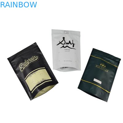 Ziplock Foil Bags Matte/ Shiny Aluminum Foil Bags Custom Printed Re-sealable Pouch Zip Lock Doypack