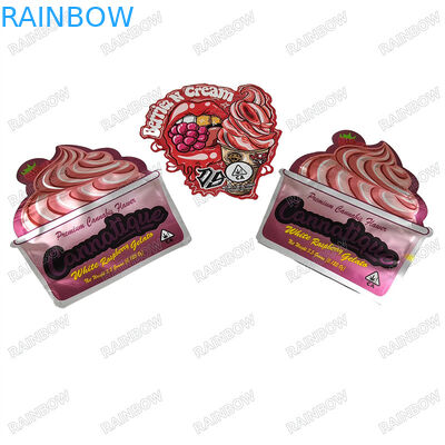 7 ngày làm việc Thời gian sản xuất cho túi cắt đứt được in tùy chỉnh với mực in thân thiện với môi trường