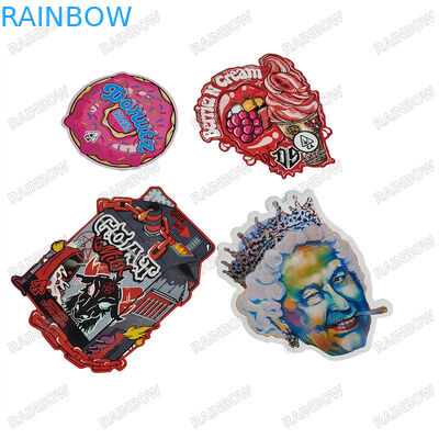 Tùy chỉnh in Matt / Glossy bề mặt Die cắt túi cho 3.5g 7g