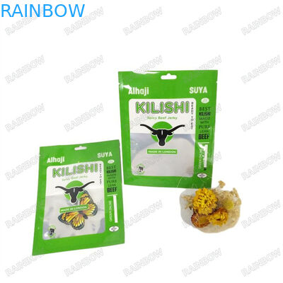 in kỹ thuật số 100% phân hủy sinh học Kraft túi giấy tùy chỉnh nhà sản xuất đứng lên thực phẩm đóng gói Zipper túi nhựa C