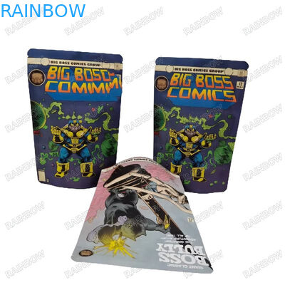 Nhập khẩu được đóng lại bằng cách giữ kín nhiệt đứng lên túi giấy đồ ăn nhẹ bánh quy đồ ăn đóng gói túi khóa