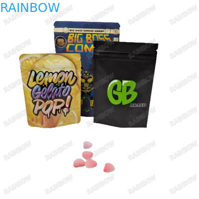 Nhập khẩu được đóng lại bằng cách giữ kín nhiệt đứng lên túi giấy đồ ăn nhẹ bánh quy đồ ăn đóng gói túi khóa