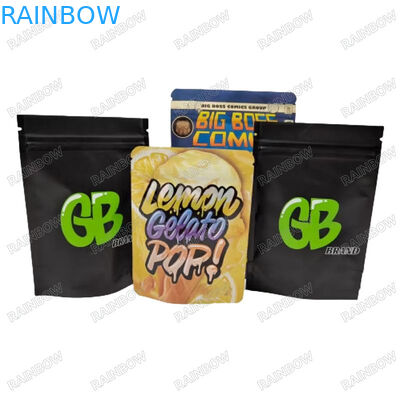 Nhập khẩu được đóng lại bằng cách giữ kín nhiệt đứng lên túi giấy đồ ăn nhẹ bánh quy đồ ăn đóng gói túi khóa