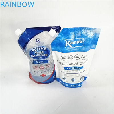 Các túi đứng có thể tái chế với các loại nắp khác nhau cho bao bì thân thiện với môi trường