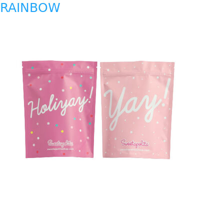 Bao bì túi đồ ăn nhẹ trái cây khô Zipper tùy chỉnh in nhựa nhôm chống nước