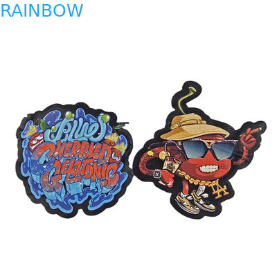 Logo tùy chỉnh in Die cắt Ziplock túi nhỏ đứng lên túi 3.5g Food Grade bao bì chống mùi với Zipper Mylar Ba