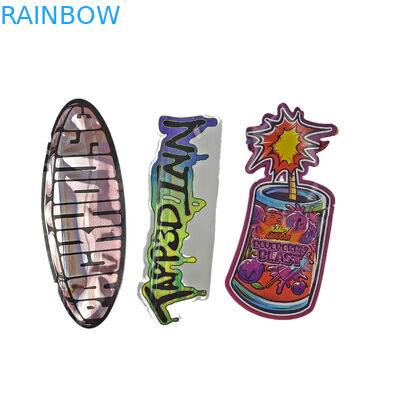 Logo tùy chỉnh in Die cắt Ziplock túi nhỏ đứng lên túi 3.5g Food Grade bao bì chống mùi với Zipper Mylar Ba