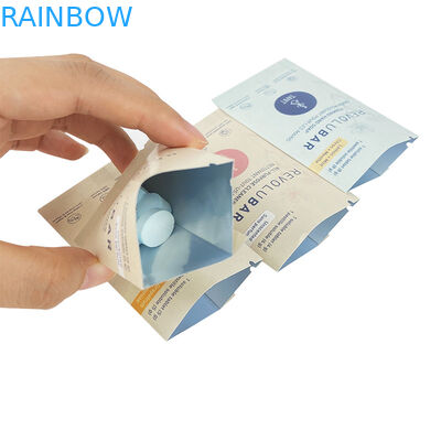 Vật liệu xử lý trắng túi giấy tùy chỉnh cho yêu cầu của khách hàng của bạn