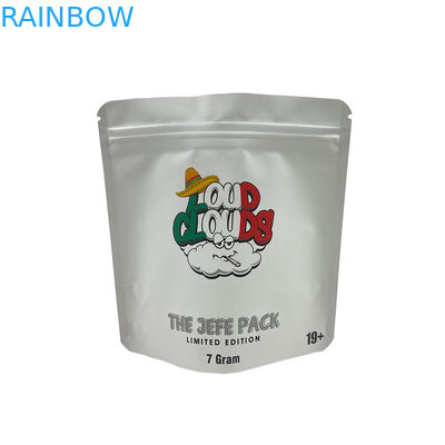 Bao bì hương thảo mộc màu tùy chỉnh với cấu trúc vật liệu PET cho loại màu CMYK