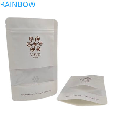 Cửa sổ rõ ràng Plastic Zipper Bags Standup Pouch Foil Laminated Digital Printing