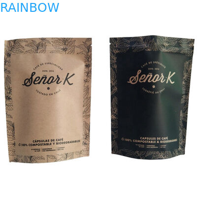 Thẻ đóng gói thực phẩm Đơn giản in màu trắng Nhấp đầy với van không khí