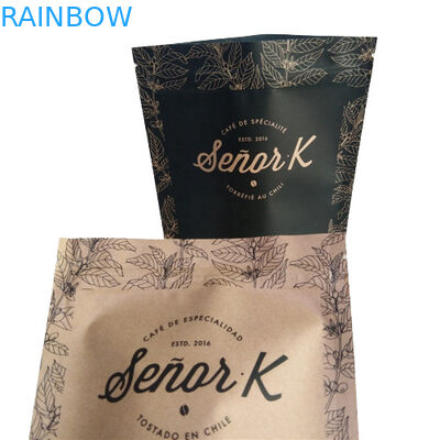 Thẻ đóng gói thực phẩm Đơn giản in màu trắng Nhấp đầy với van không khí