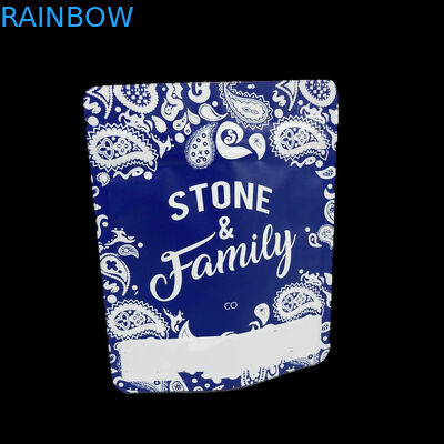 3.5 Gram túi nhựa bao bì nhãn tùy chỉnh in CBD bánh quy