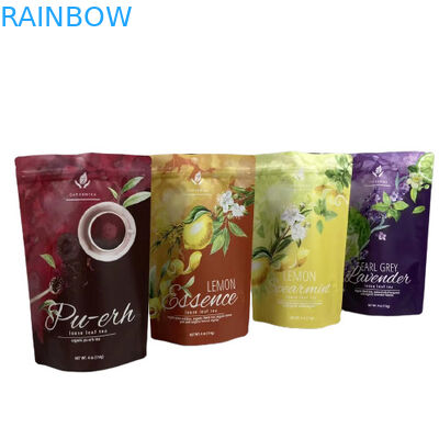 Chất lượng thực phẩm đứng lên túi túi nhựa tùy chỉnh nhựa kết thúc mờ cho chai đóng gói