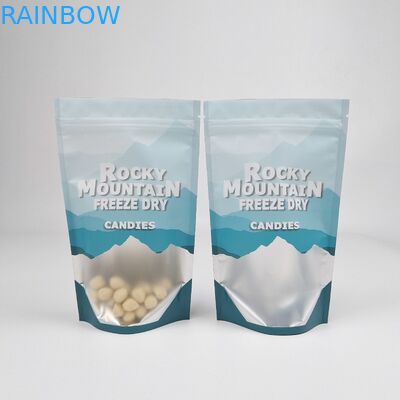 Nhãn nhiệt in tùy chỉnh 250g 500g Candy Doypack chống mùi đứng lên túi nhựa bao bì Mylar Ziplock túi