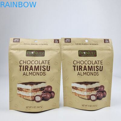 Tùy chỉnh Matt Bề mặt in kỹ thuật số nhựa khóa khóa niêm phong nhựa đóng lại túi đóng gói Food Seal