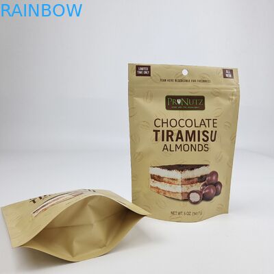 Tùy chỉnh Matt Bề mặt in kỹ thuật số nhựa khóa khóa niêm phong nhựa đóng lại túi đóng gói Food Seal