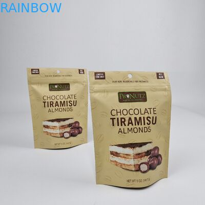 Tùy chỉnh Matt Bề mặt in kỹ thuật số nhựa khóa khóa niêm phong nhựa đóng lại túi đóng gói Food Seal