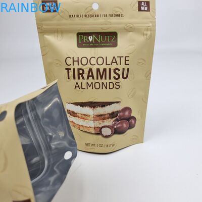 Tùy chỉnh Matt Bề mặt in kỹ thuật số nhựa khóa khóa niêm phong nhựa đóng lại túi đóng gói Food Seal