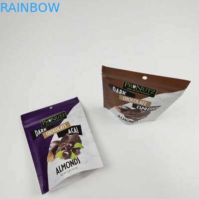 Logo tùy chỉnh in kỹ thuật số Plastic Zip Lock Flat Bag With Aluminum Foil Bags For Candy Bags