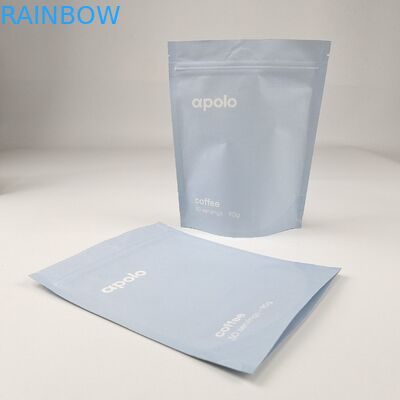 Môi trường thân thiện đứng lên túi chất lượng thực phẩm Zip khóa niêm phong nhiệt in Biodegradable thực phẩm tùy chỉnh Kraft túi giấy