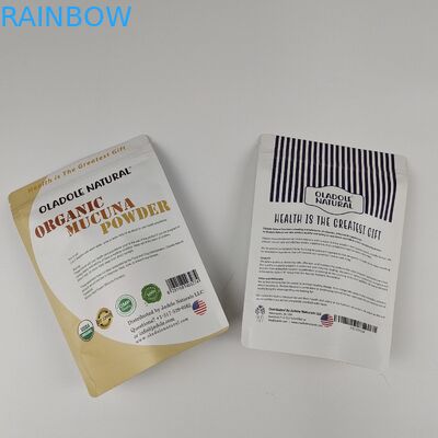 Các sản phẩm được yêu cầu hàng đầu Đứng lên túi tái chế Nhựa nhôm tùy chỉnh Đứng lên túi đóng gói thực phẩm chống mùi