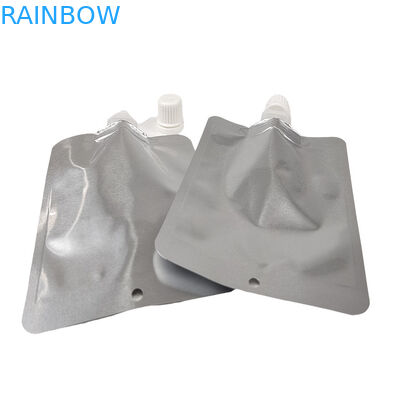 Tùy chỉnh tái sử dụng đứng lên túi xách nhựa cho nước ép lỏng in kỹ thuật số đứng lên túi xách nhôm