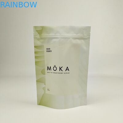Nhãn riêng Spa Natural Bath Salt Packaging Bag Custom Digital Printed Stand Up Ziplock Mylar Bag For Body Scrub Pouch