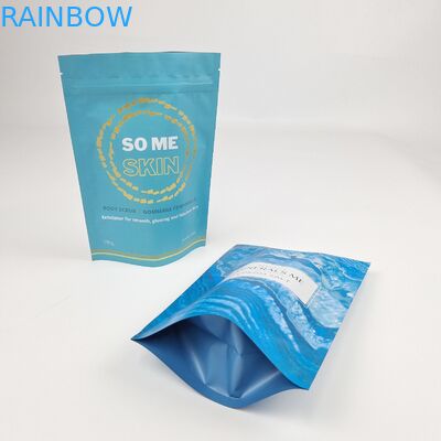 Nhãn riêng Spa Natural Bath Salt Packaging Bag Custom Digital Printed Stand Up Ziplock Mylar Bag For Body Scrub Pouch