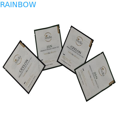 Thẻ nhỏ có thể phân hủy tùy chỉnh cho trà bột cà phê giấy kraft phân hủy sinh học túi giấy cho kẹo cao su