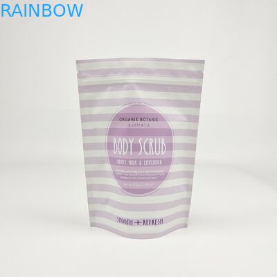 Custom Matte OEM Custom Printed Bath Salts Packaging Zip Lock Bath Salt Body Scrub Standing Poch Packaging Bags Các loại nước tắm
