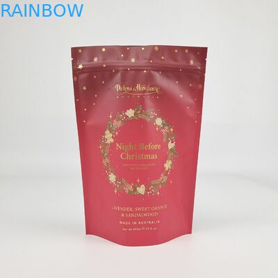 Khóa khóa Zip tái chế Đứng lên túi nhôm nhựa Body Scrub Thưởng thức spa tắm ngâm nước biển muối ẩm chống nhựa Packagin