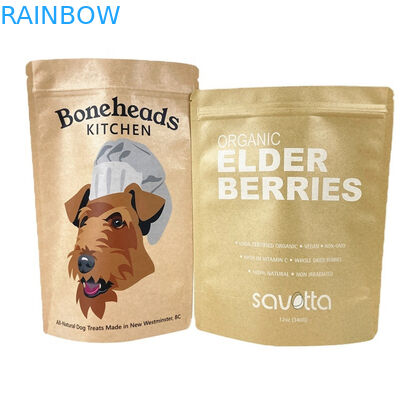 Thẻ giấy kraft màu trắng có thể phân hủy sinh học tùy chỉnh cho hạt xoài bột